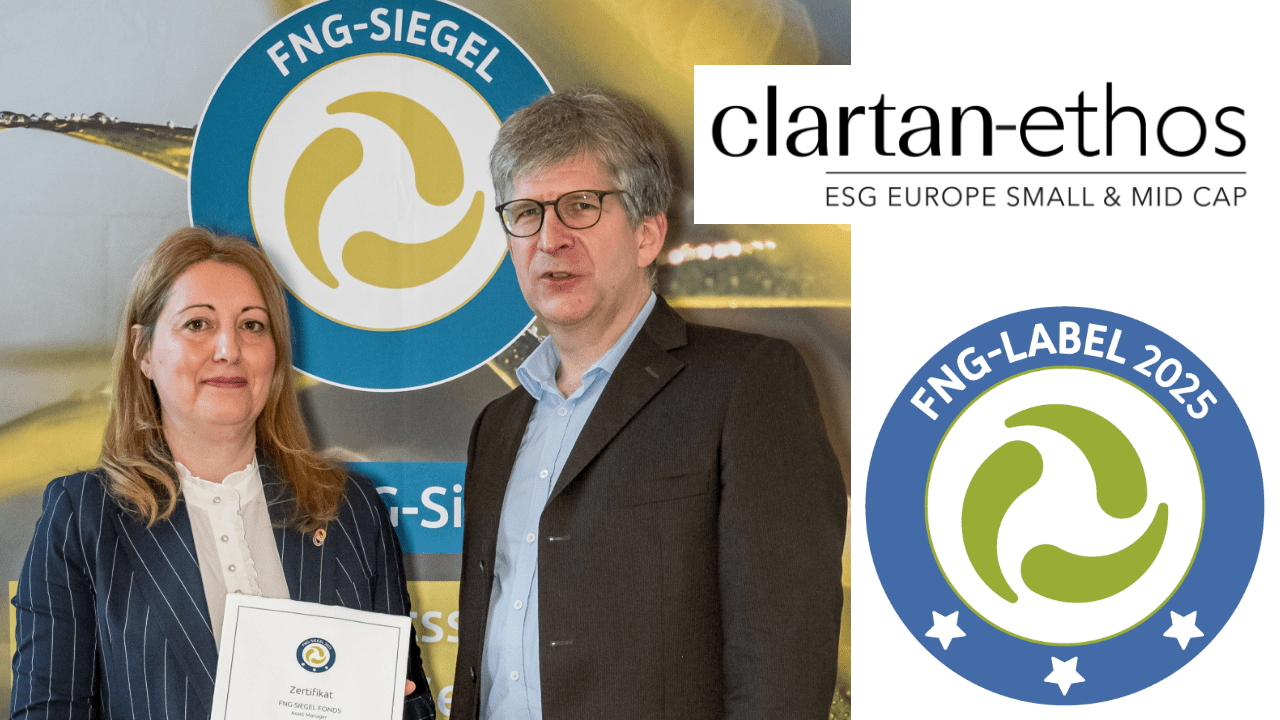 Label FNG 2025 : 3 étoiles pour Clartan Ethos ESG Europe Small & Mid Cap