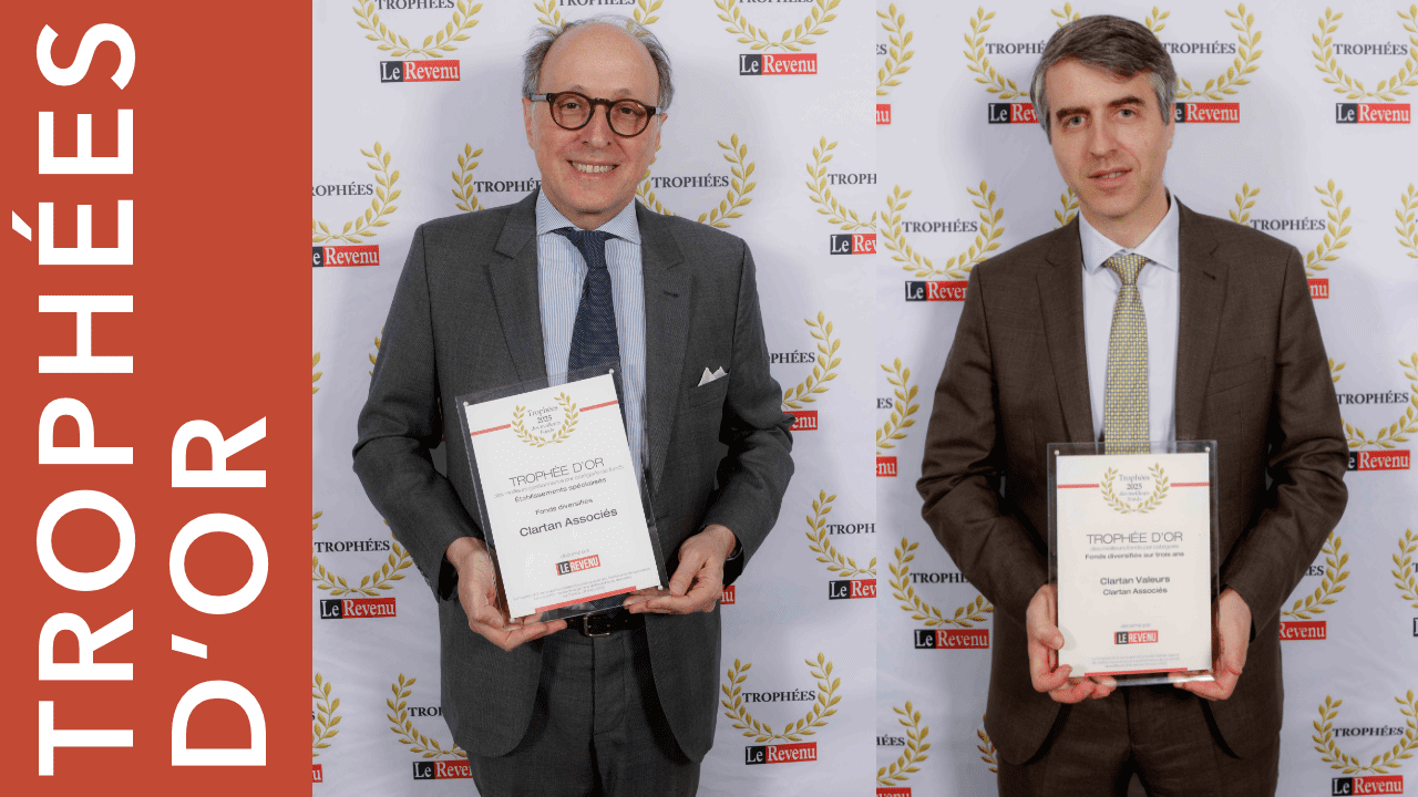 Trophée d&rsquo;Or Le Revenu : Clartan doublement récompensée pour sa gestion