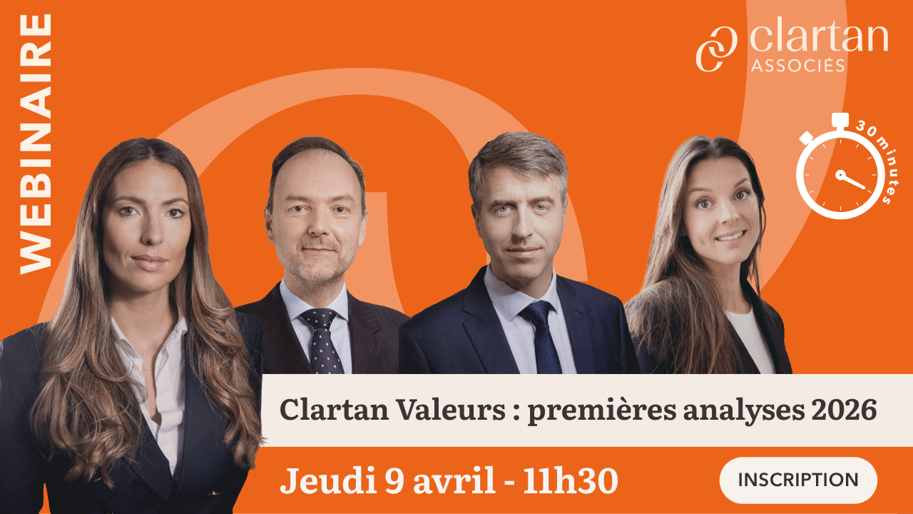 WEBINAIRE Clartan Valeurs : premières analyses 2026