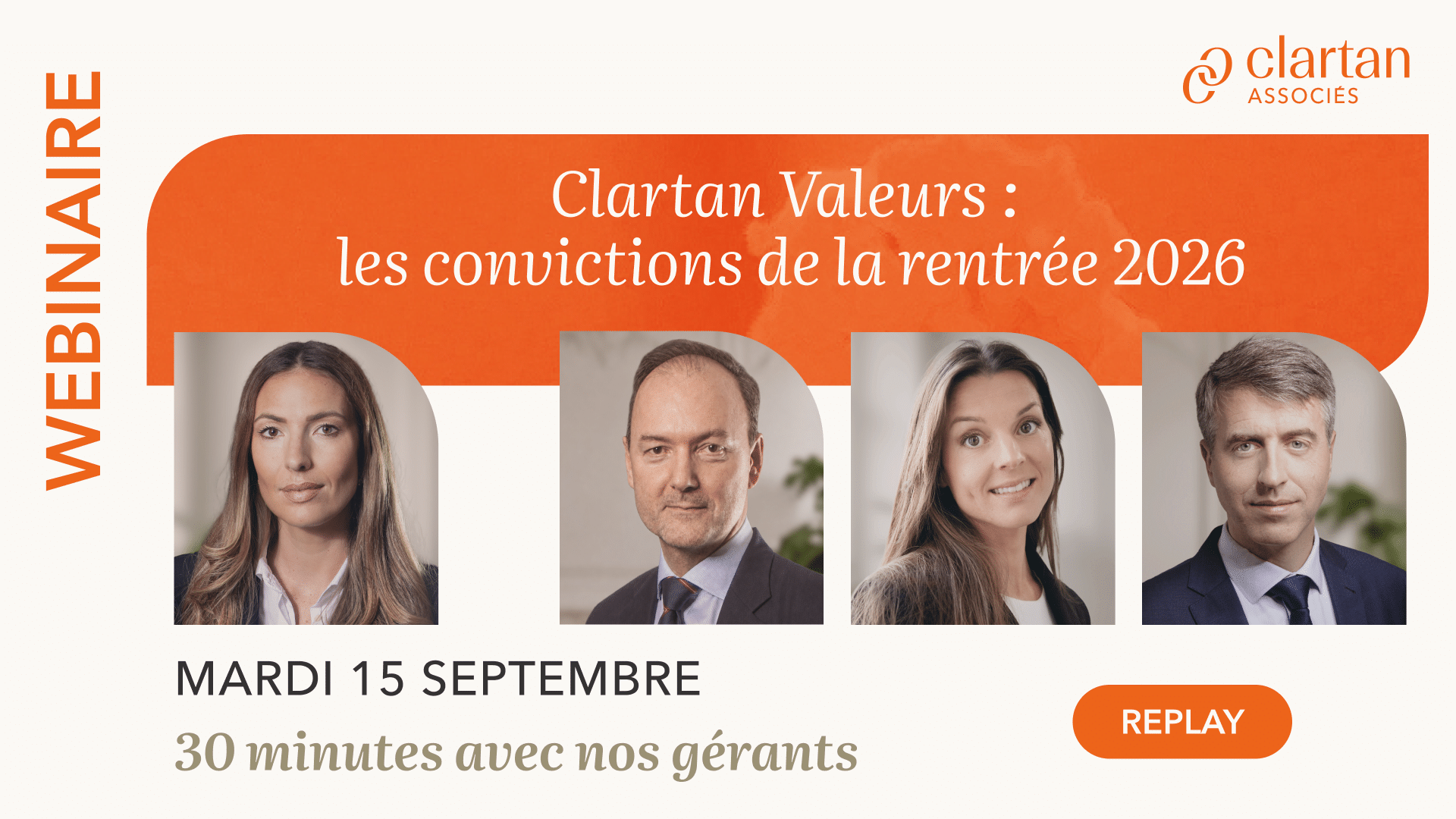 Clartan Valeurs : les convictions de la rentrée 2026