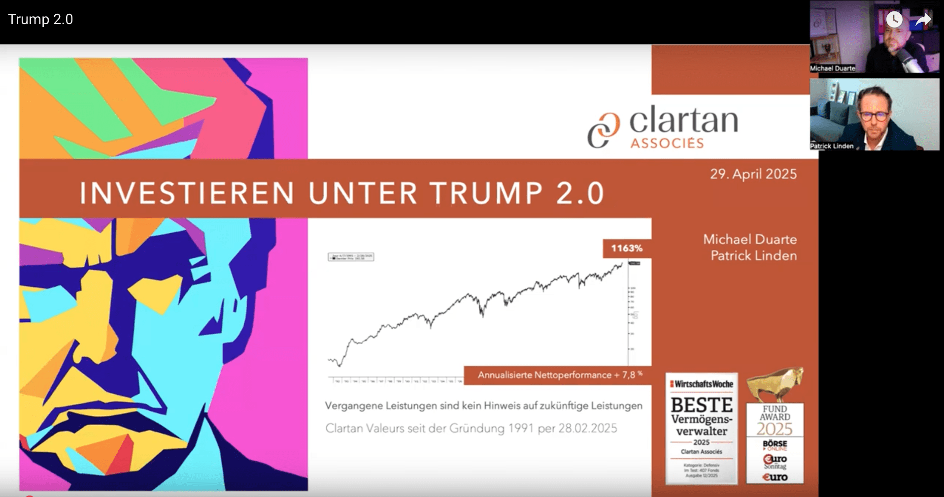 Investieren unter Trump 2.0