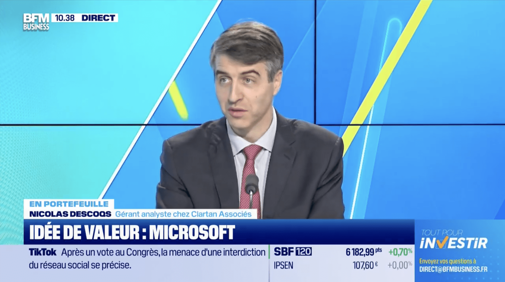 2 idées de valeurs à avoir "en portefeuille" par Nicolas Descoqs Mars