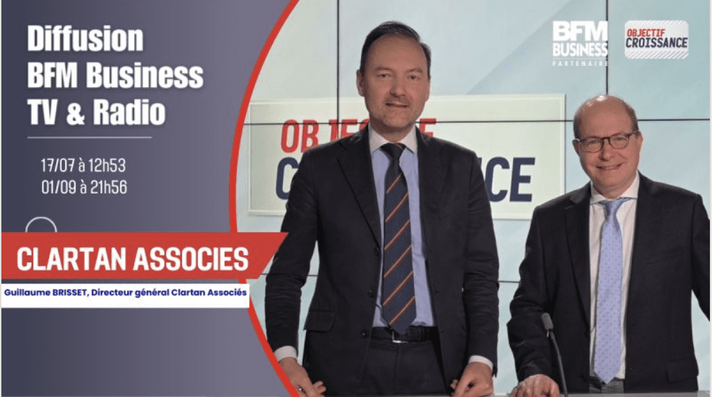 Interview Guillaume Brisset — Objectif Croissance, BFM Business.