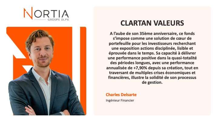 Clartan Valeurs : 35 ans de gestion active au cœur des actions européennes. Un fonds dans le viseur de Nortia.