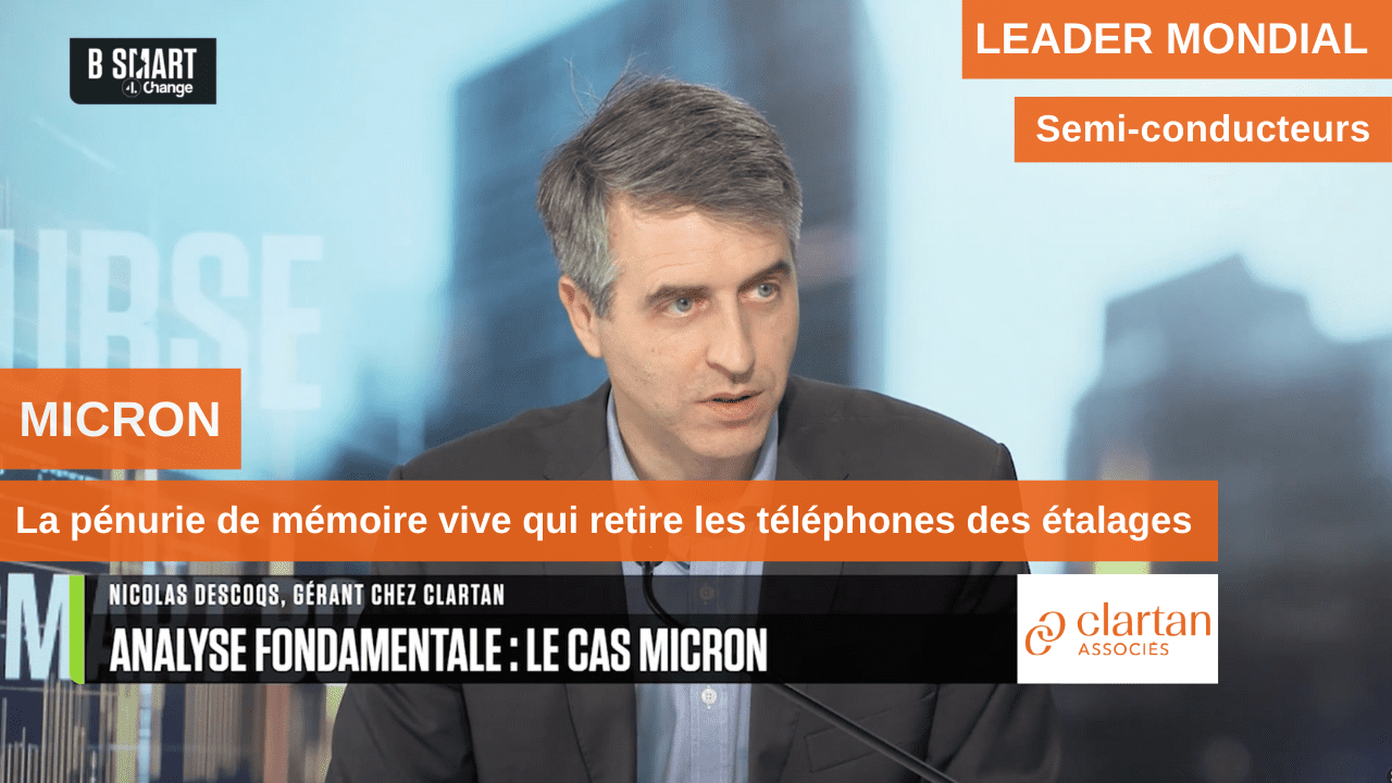 MICRON – La pénurie de mémoire vive qui retire les téléphones des étalages 