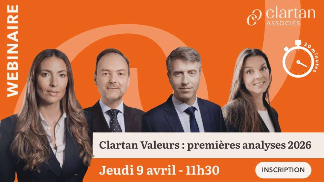 WEBINAIRE Clartan Valeurs : premières analyses 2026