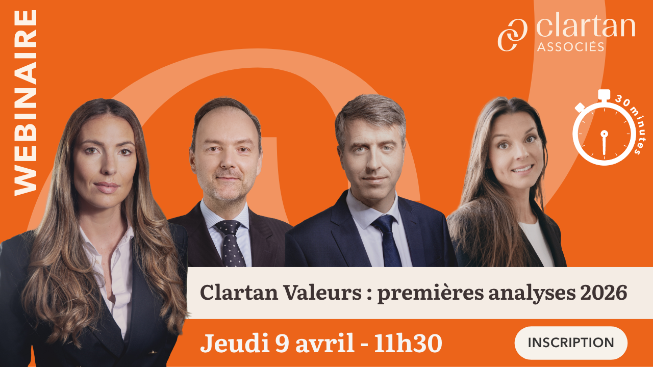 WEBINAIRE Clartan Valeurs : premières analyses 2026