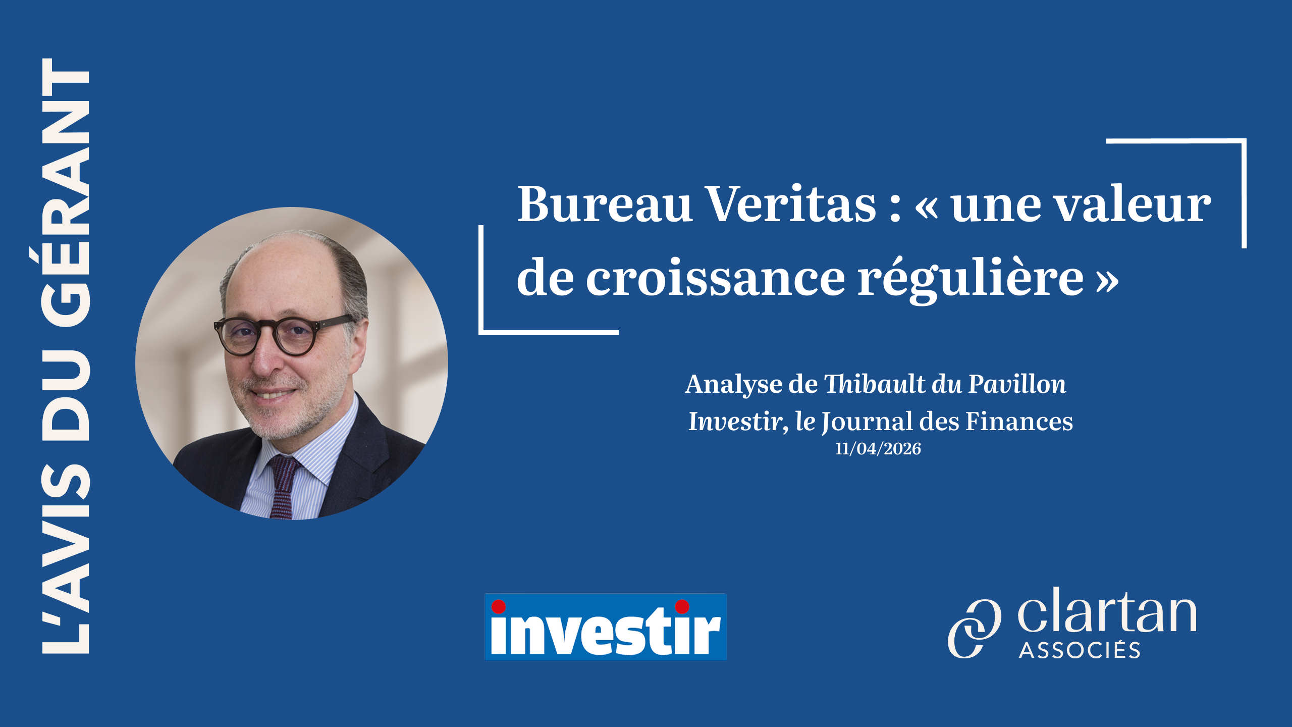 L&rsquo;investissement de Bureau Veritas dans Clartan Flexible